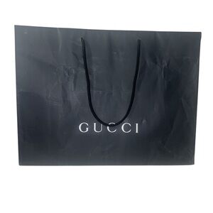 Gucci Decorative Framable Distressed Shopping Gift Bag